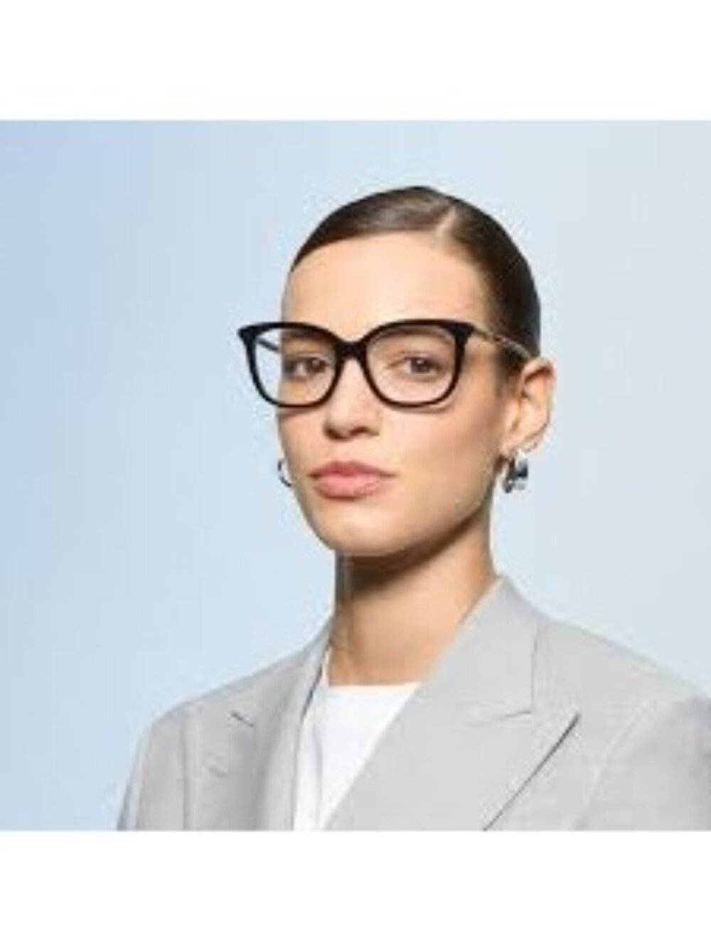 Burberry BE2430 4216 Women Eyeglasses Havana / Check Brown 53mm Square Frame - Picture 2 of 11